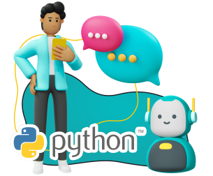 Умный чат-бот на Python - Школа программирования для детей, компьютерные курсы для школьников, начинающих и подростков - KIBERone г. Гюмри